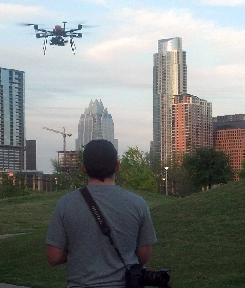professional drone aerial photography