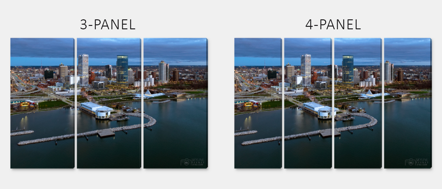 Multi-panel graphic