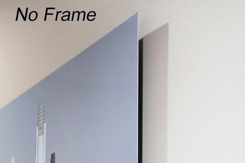 Metal no frame