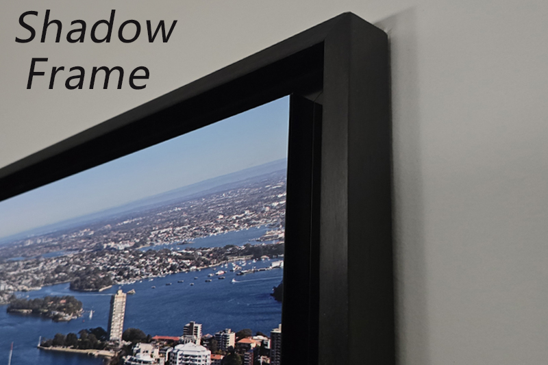 Metal shadow frame