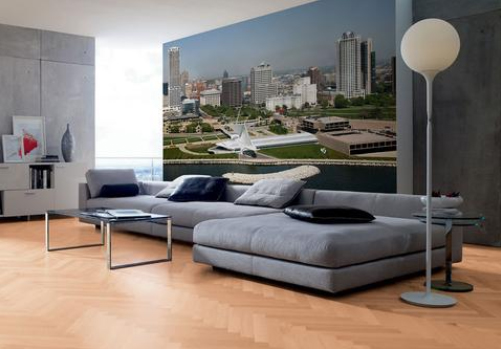 Wall mural example 1